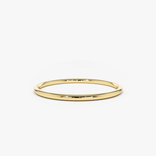 14K Gold 1.2 mm Wedding Band